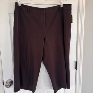 Lane Bryant Brown Guacho Capris
